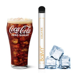 Одноразова електронна сигарета BalMY Cola Ice (Кола Лід) 1000 puff