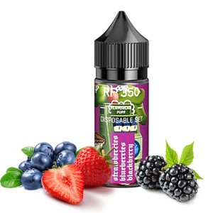Рідина FLAVOR LAB RF 350 Strawberry Blueberry Blackberry (Полуниця Чорниця Ожина) 30 мл 30 мг
