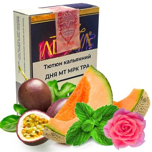 Тютюн Акциз Adalya Melon Mint Passion Fruit Rose (Диня М'ята Маракуя Роза) 50 гр